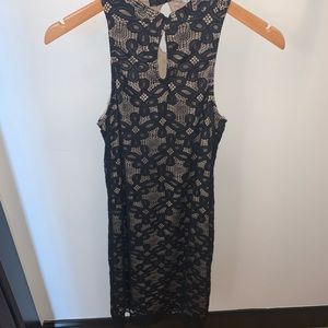 Never worn Nordstrom Sleeveless Black Lace Dress